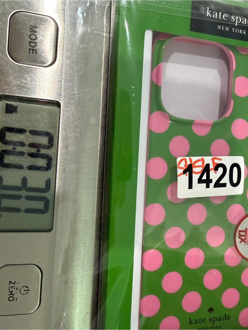 kate spade New York Green and Pink Polka Dot iPhone 16 Pro Max Case MagSafe - Picture 3 of 3
